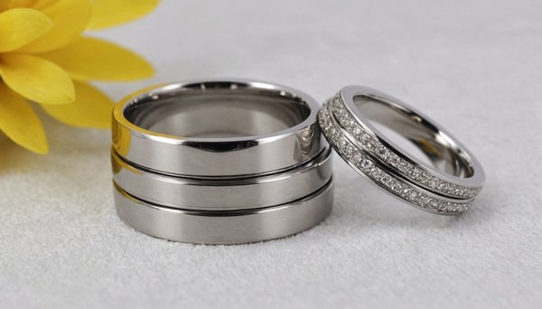 Découvrez l'élégance des bagues en acier inoxydable pour femmes